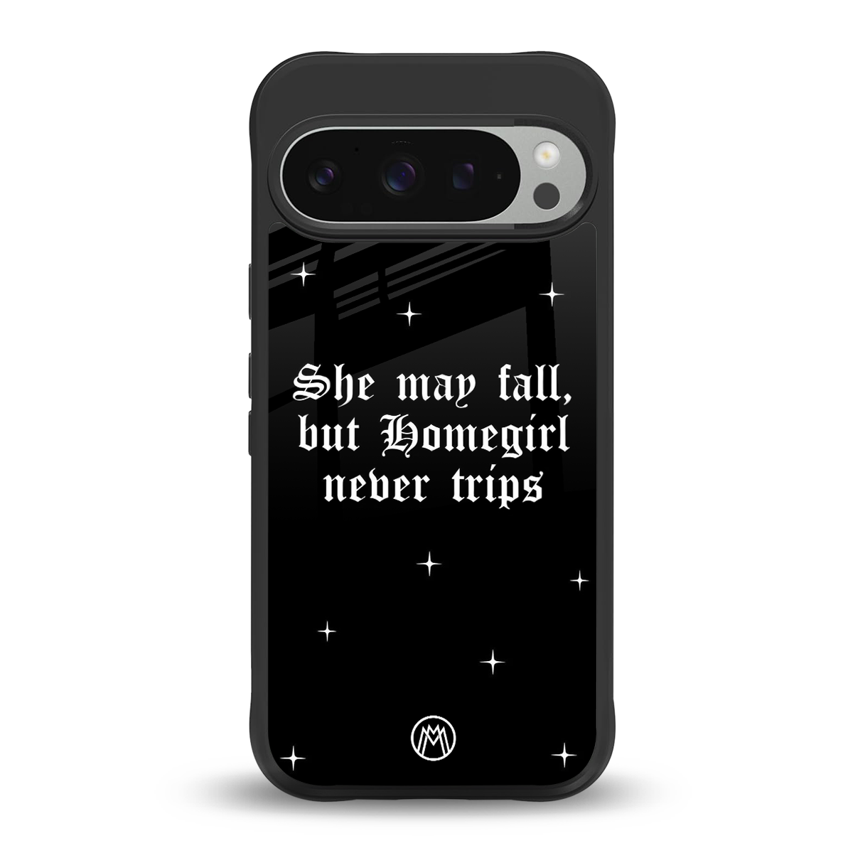 homegirl back phone cover | glass case for google pixel 9 pro xl