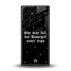 homegirl back phone cover | glass case for samsung galaxy s25 ultra