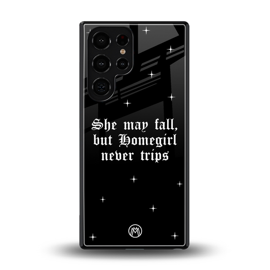 homegirl back phone cover | glass case for samsung galaxy s25 ultra