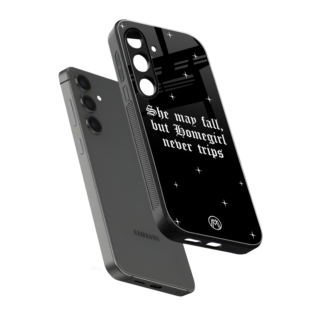 homegirl back phone cover | glass case for samsung galaxy s25 plus