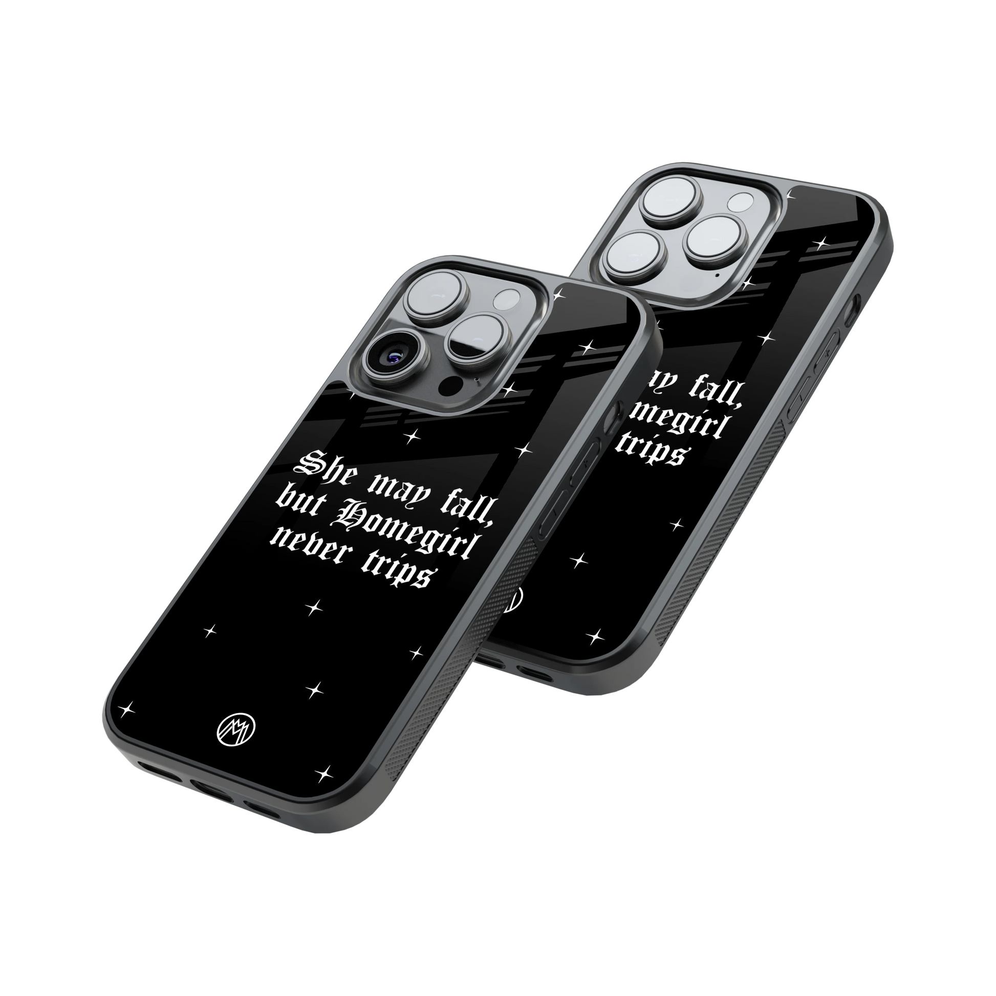 Protective Glass Back Phone Case Compatible with iPhone, Samsung, OnePlus, Pixel & More