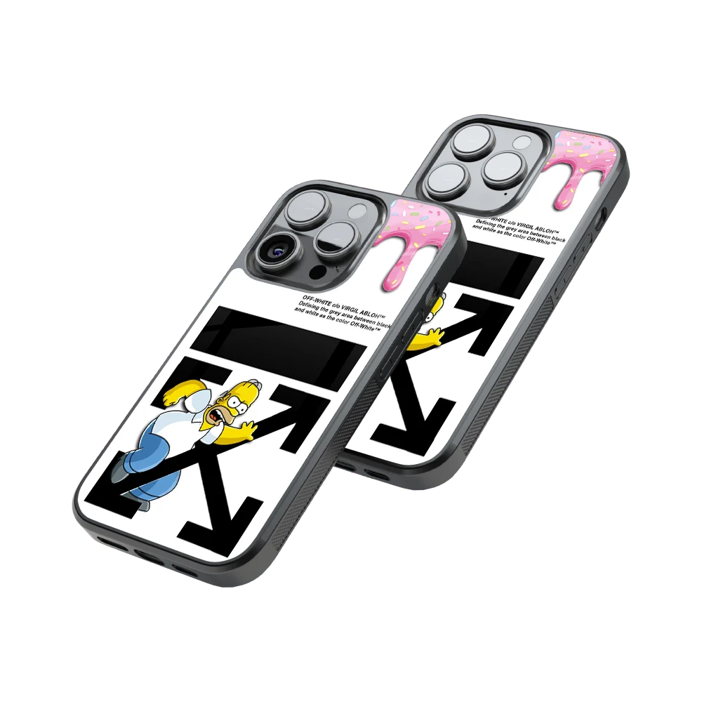 Protective Glass Back Phone Case Compatible with iPhone, Samsung, OnePlus, Pixel & More