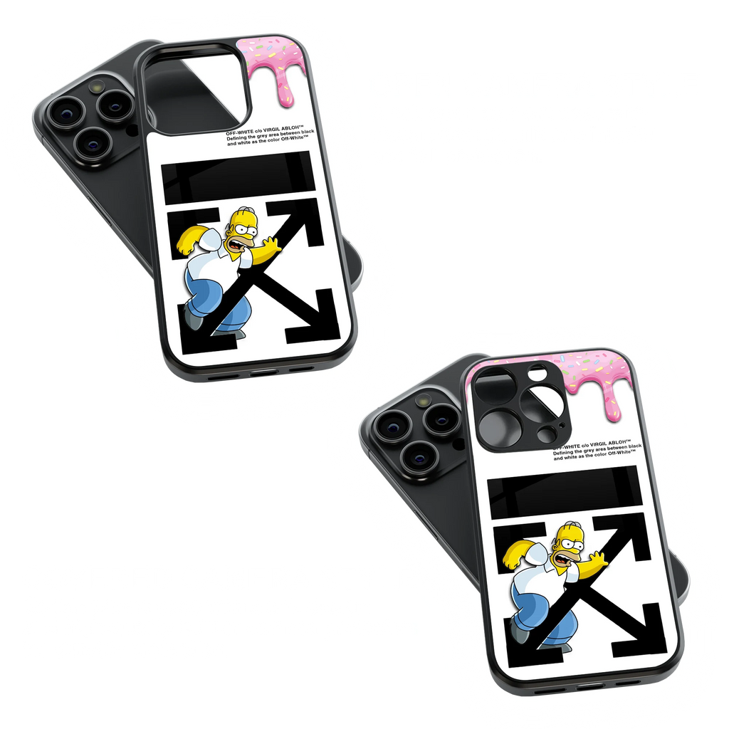 Trendy Glass Back Mobile Case for iPhone, Samsung, Redmi, OnePlus, Google Pixel, Motorola