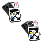 Trendy Glass Back Mobile Case for iPhone, Samsung, Redmi, OnePlus, Google Pixel, Motorola