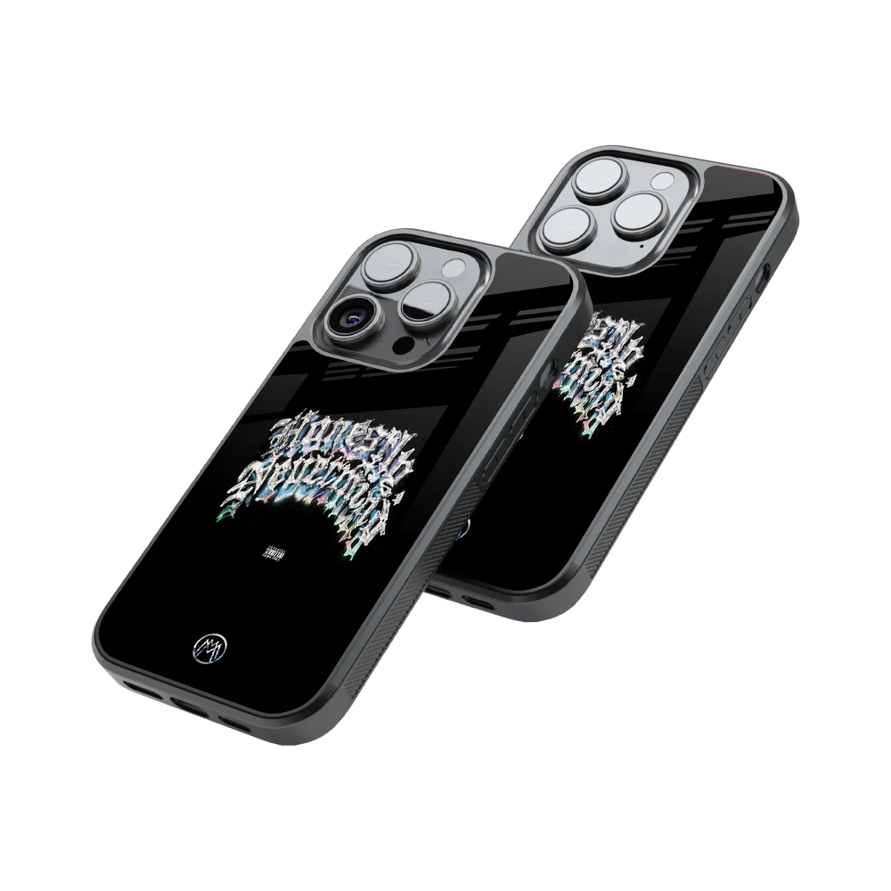 Protective Glass Back Phone Case Compatible with iPhone, Samsung, OnePlus, Pixel & More