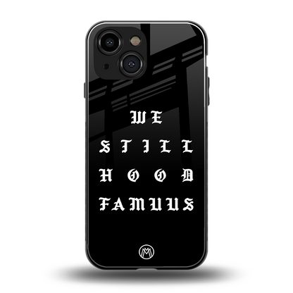 hood famous back phone cover | glass case for iphone 13 mini