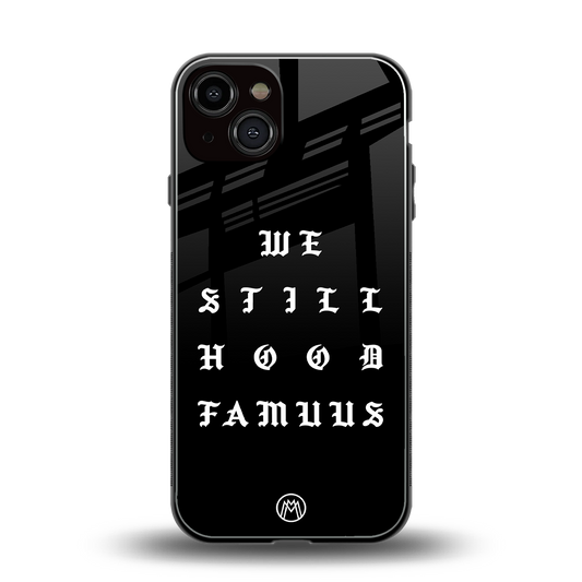 hood famous back phone cover | glass case for iphone 13