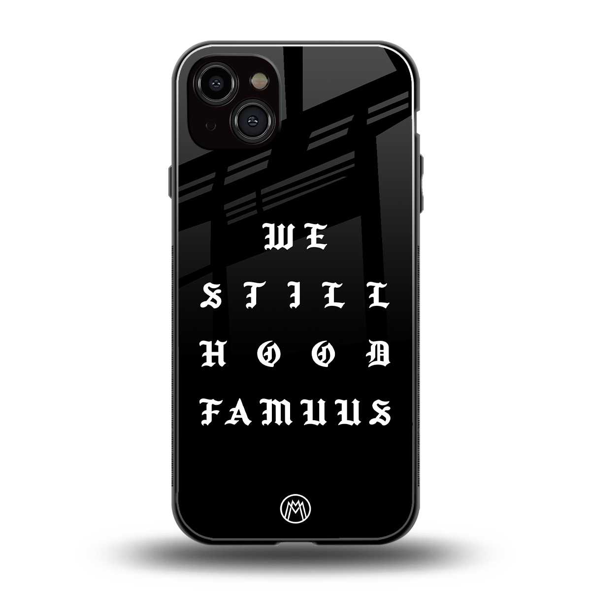 hood famous back phone cover | glass case for iphone 15 plus