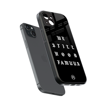 hood famous back phone cover | glass case for iphone 14 plus