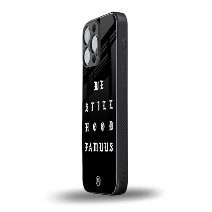 hood famous back phone cover | glass case for iphone 14 pro max