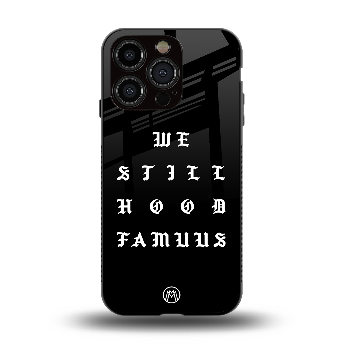 hood famous back phone cover | glass case for iphone 15 pro