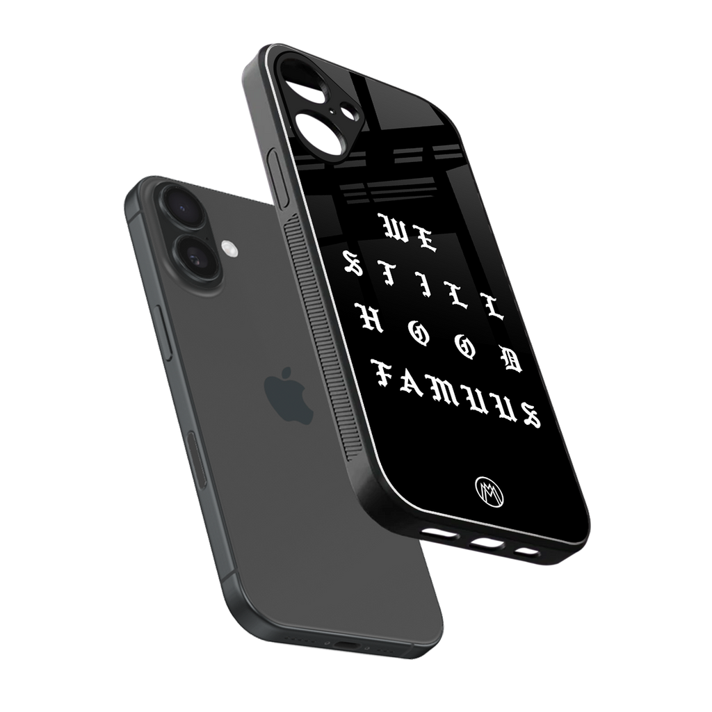 hood famous back phone cover | glass case for iphone 16 plus