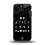 hood famous back phone cover | glass case for iphone 16 pro