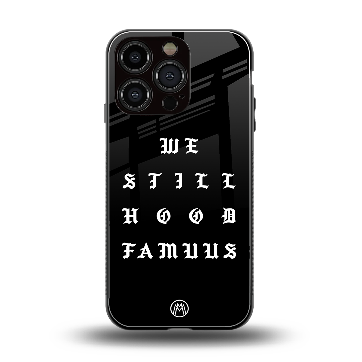 hood famous back phone cover | glass case for iphone 16 pro