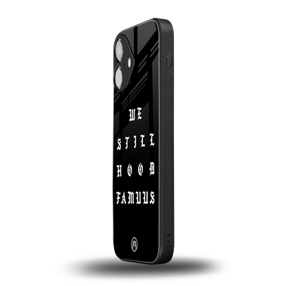 hood famous back phone cover | glass case for iphone 16