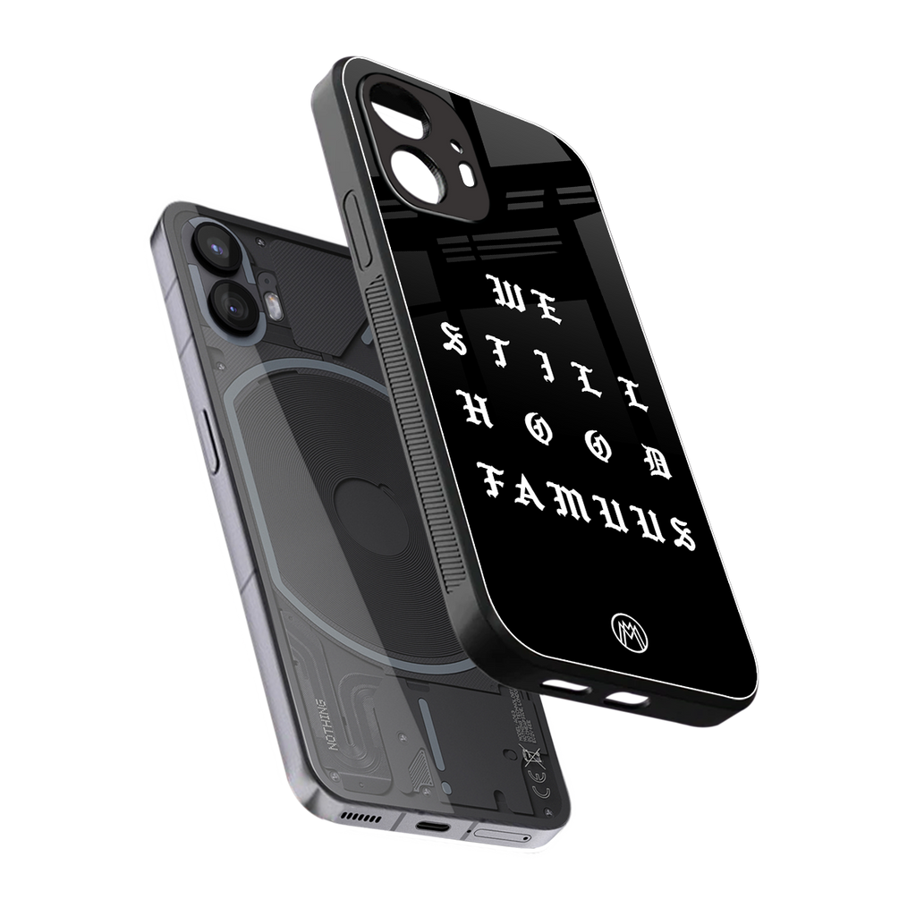 hood famous back phone cover | glass case for nothing phone 2