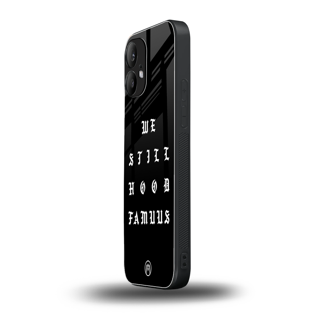hood famous back phone cover | glass case for nothing phone 2