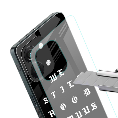 hood famous back phone cover | glass case for oneplus nord 3