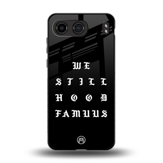 hood famous back phone cover | glass case for oneplus nord 4