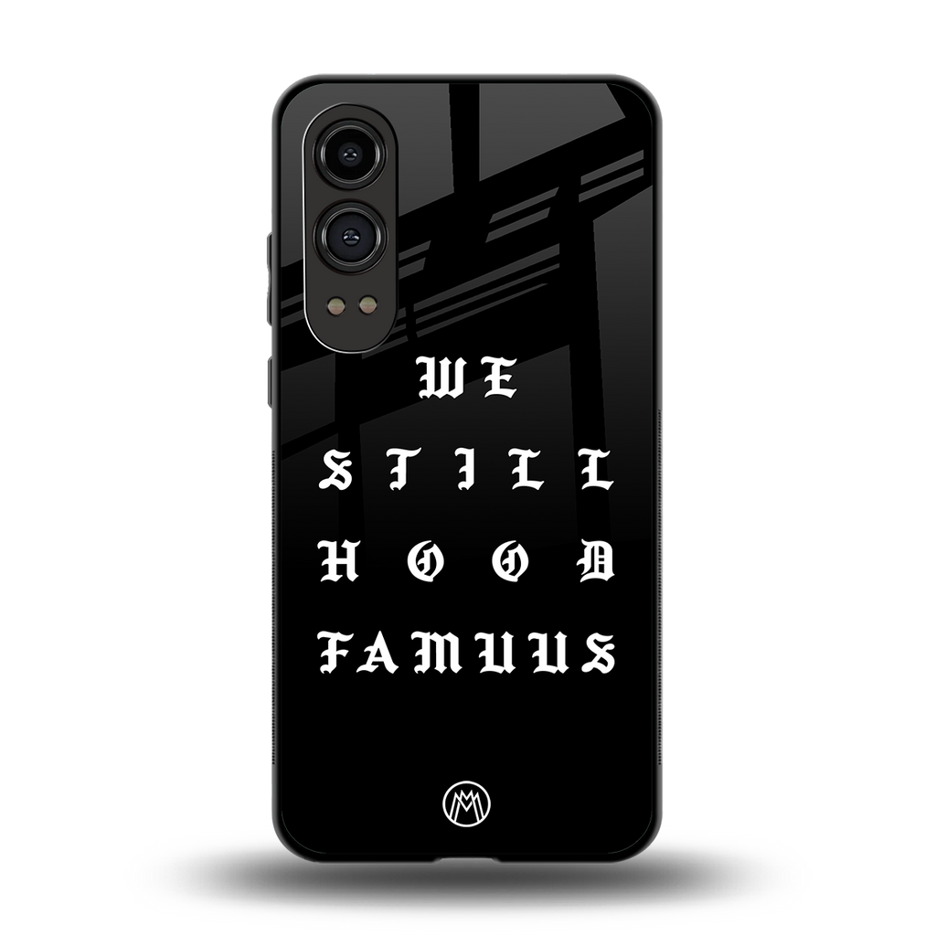hood famous back phone cover | glass case for oneplus nord ce 4 lite