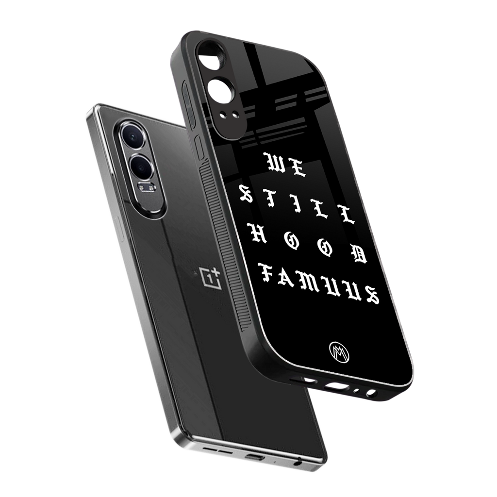 hood famous back phone cover | glass case for oneplus nord ce 4 lite