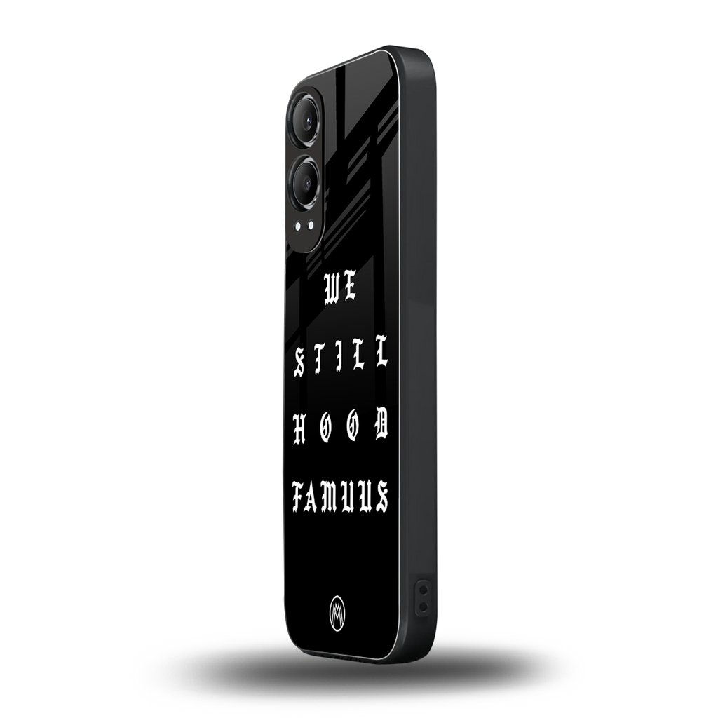 hood famous back phone cover | glass case for oneplus nord ce 4 lite