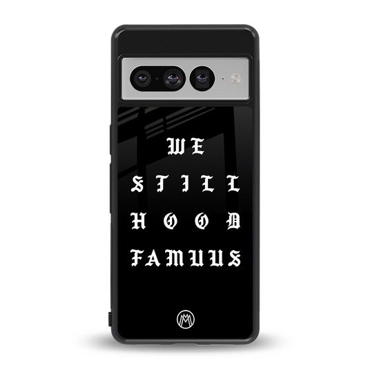 hood famous back phone cover | glass case for google pixel 7 pro