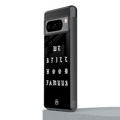 hood famous back phone cover | glass case for google pixel 8 pro