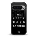 hood famous back phone cover | glass case for google pixel 9 pro