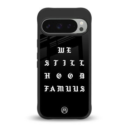 hood famous back phone cover | glass case for google pixel 9 pro xl