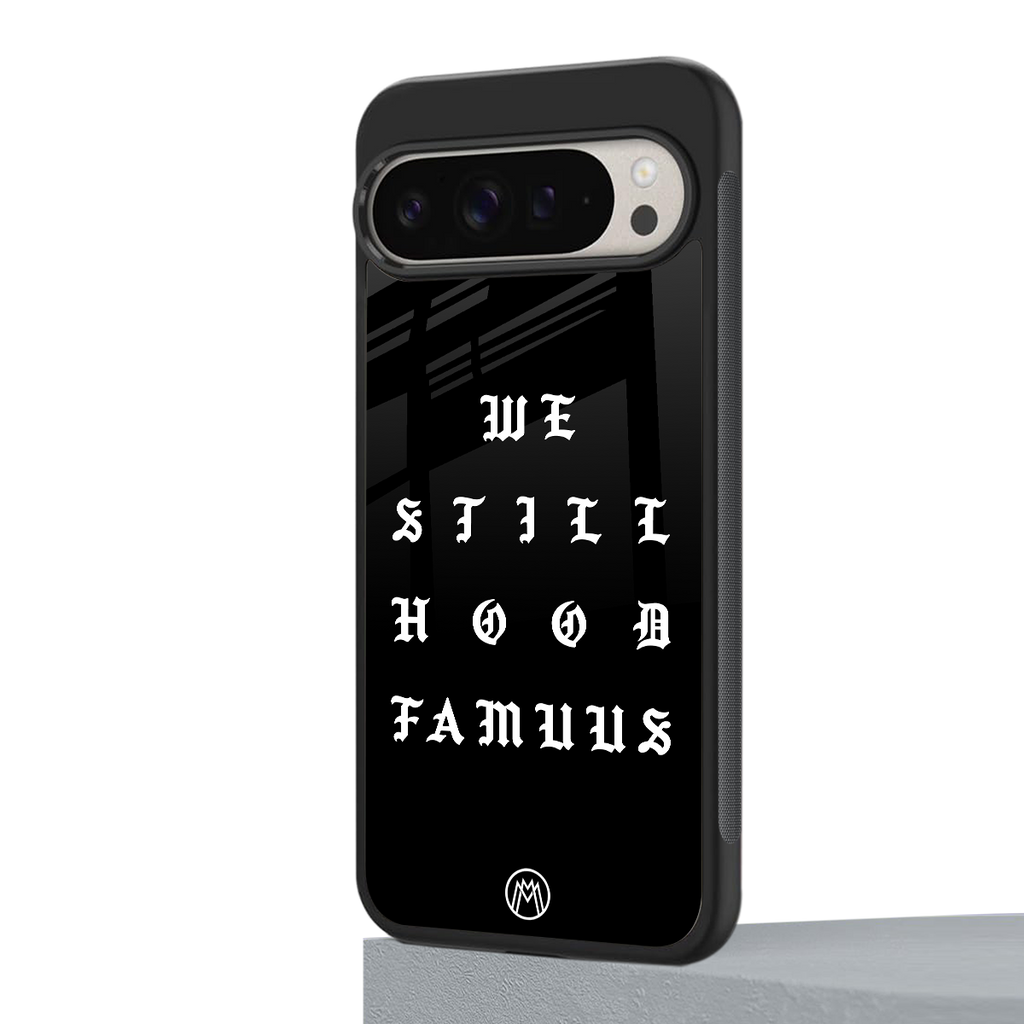 hood famous back phone cover | glass case for google pixel 9 pro