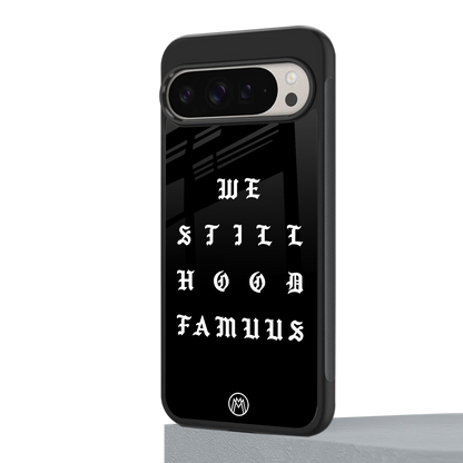 hood famous back phone cover | glass case for google pixel 9 pro