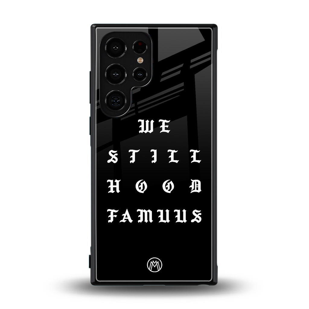 hood famous back phone cover | glass case for samsung galaxy s23 ultra