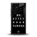 hood famous back phone cover | glass case for samsung galaxy s23 ultra