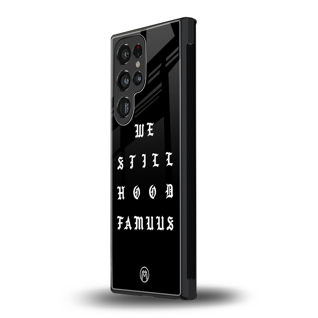 hood famous back phone cover | glass case for samsung galaxy s23 ultra