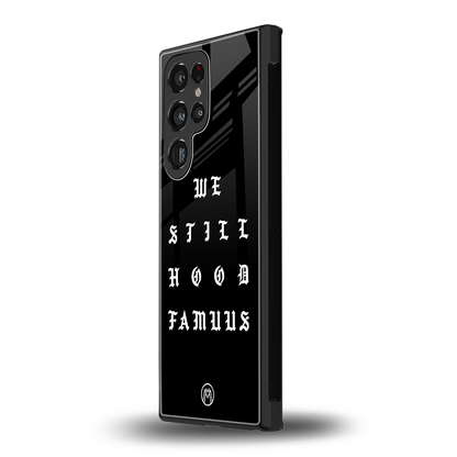 hood famous back phone cover | glass case for samsung galaxy s23 ultra