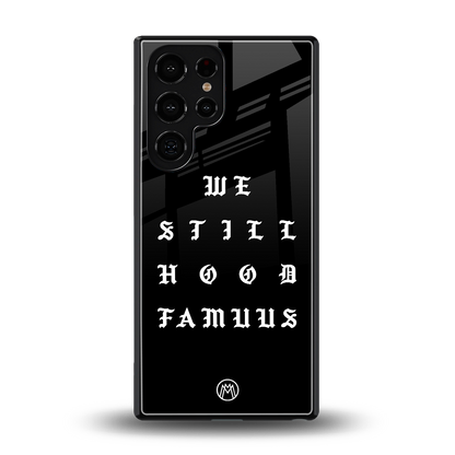 hood famous back phone cover | glass case for samsung galaxy s25 ultra