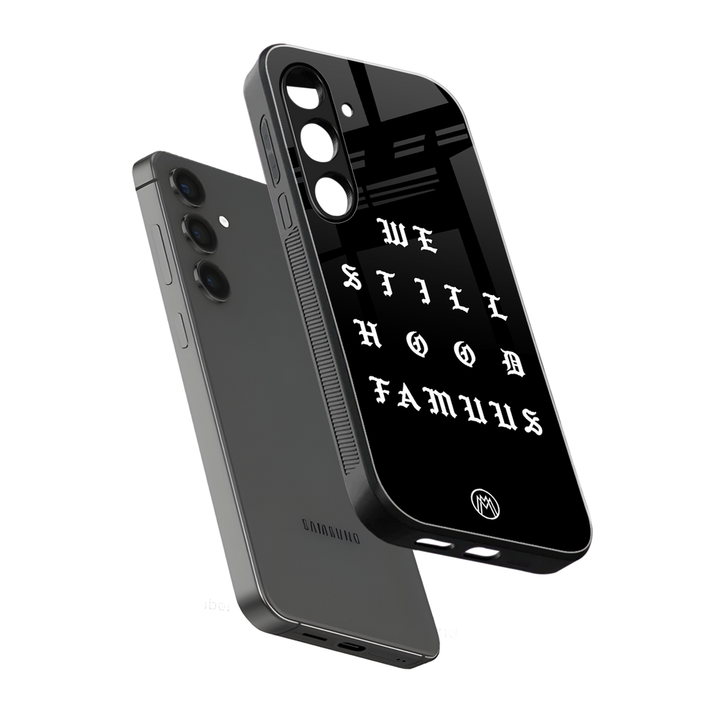 hood famous back phone cover | glass case for samsung galaxy s24 plus