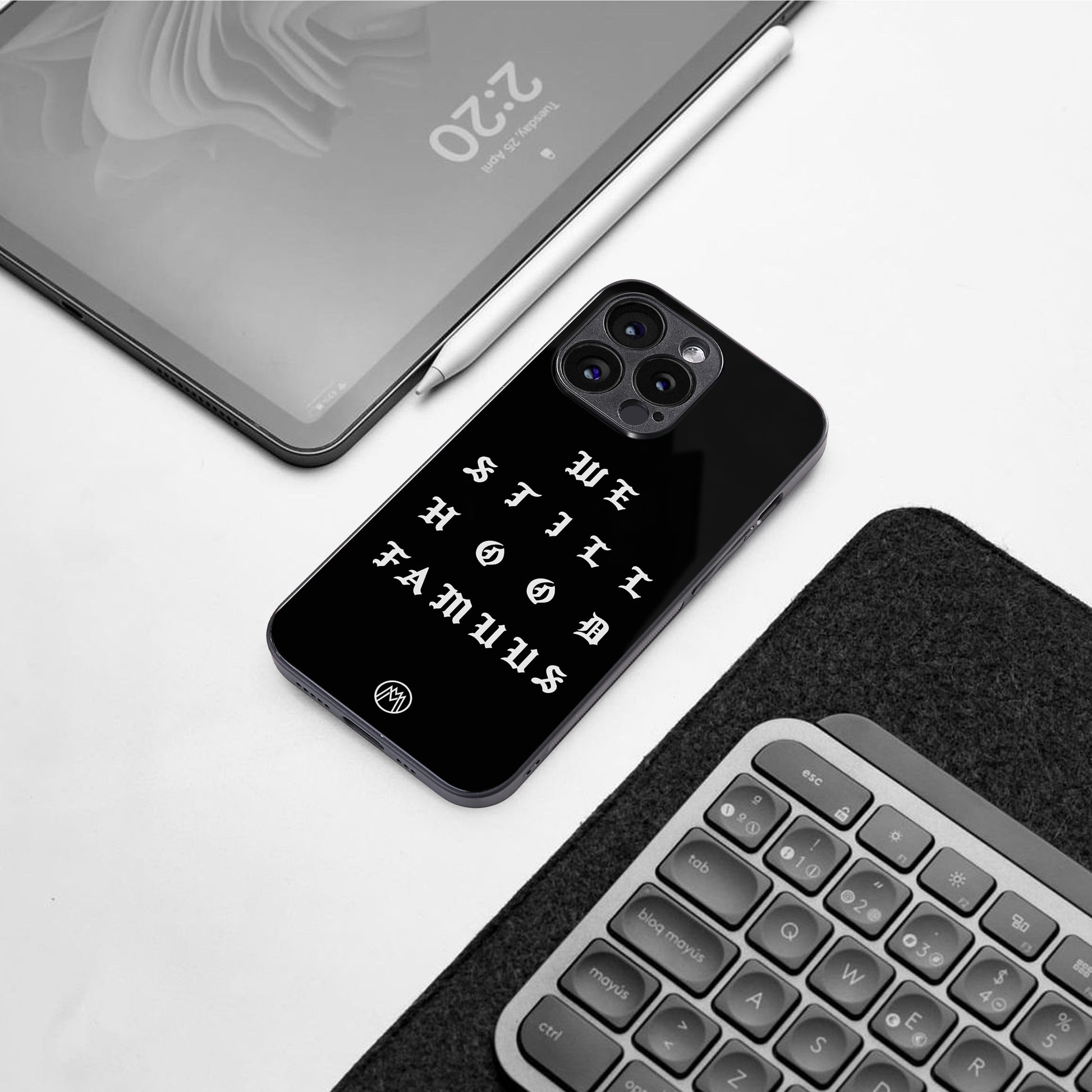 hood famous back phone cover | glass case for iphone 16 pro