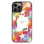 Polaroid Personalised Glass Phone Case
