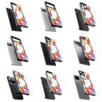 Polaroid Personalised Glass Phone Case