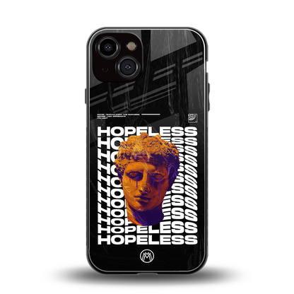 hopeless greek back phone cover | glass case for iphone 13
