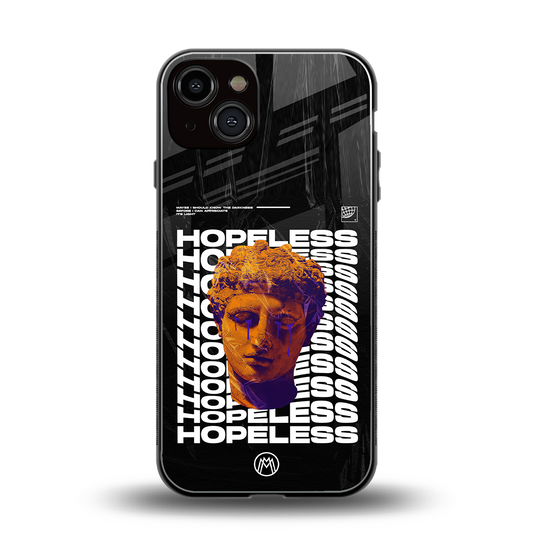 hopeless greek back phone cover | glass case for iphone 13