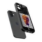 hopeless greek back phone cover | glass case for iphone 16 plus