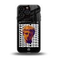 hopeless greek back phone cover | glass case for iphone 16 pro