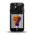 hopeless greek back phone cover | glass case for iphone 16