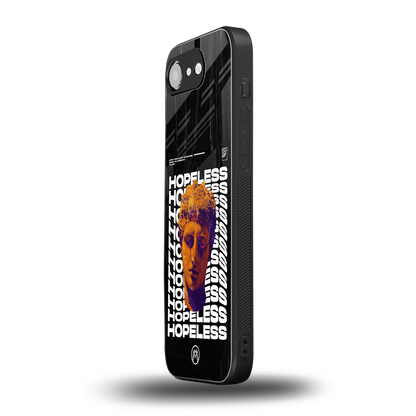 hopeless greek back phone cover | glass case for iphone 16e