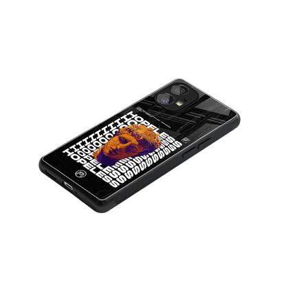 hopeless greek back phone cover | glass case for nothing phone 1