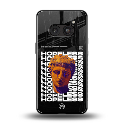 hopeless greek back phone cover | glass case for nothing phone 2a