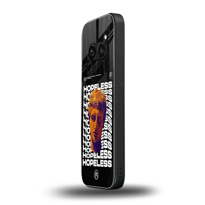 hopeless greek back phone cover | glass case for nothing phone 2a